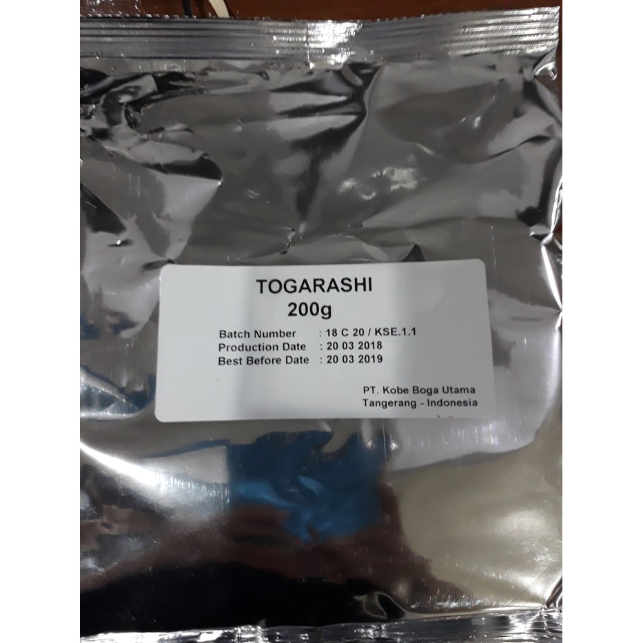 

CABAI BUBUK JEPANG/TOGARASHI 200gr