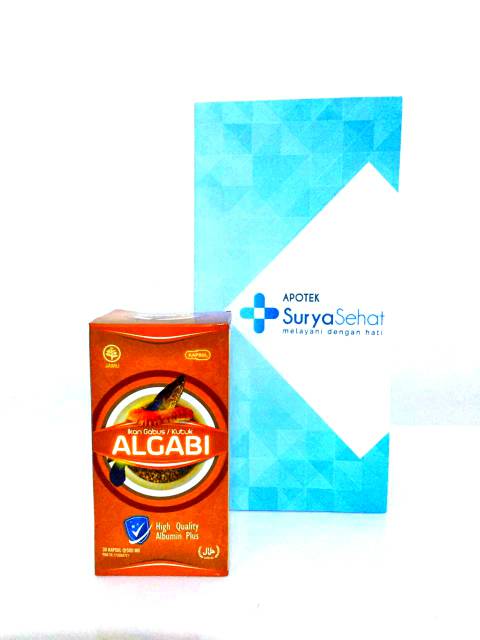 Obat Herbal Algabi 30 Kapsul 500mg - Kapsul Kutuk Algabi - Kapsul Albumin