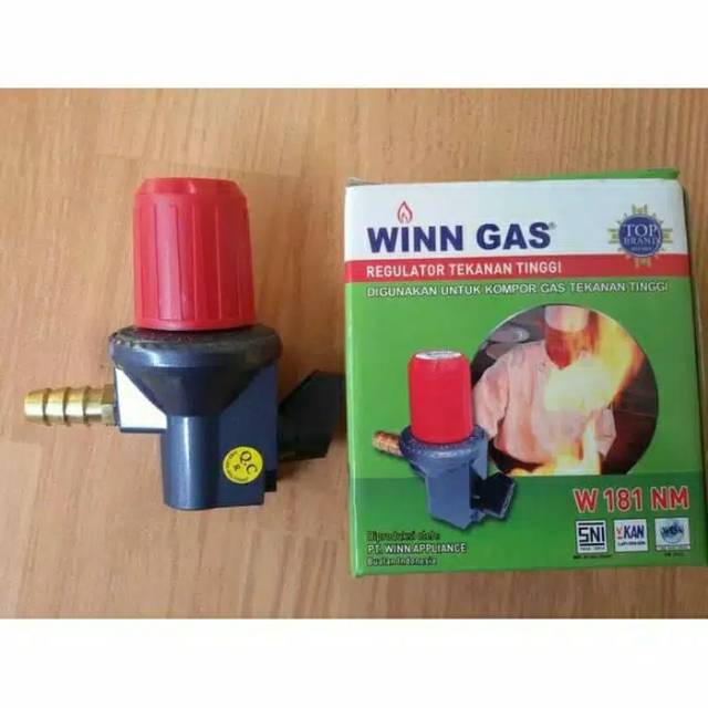 Winn Gas Kepala Regulator Gas Non Meter High Pressure/ Tekanan Tinggi W181NMHP