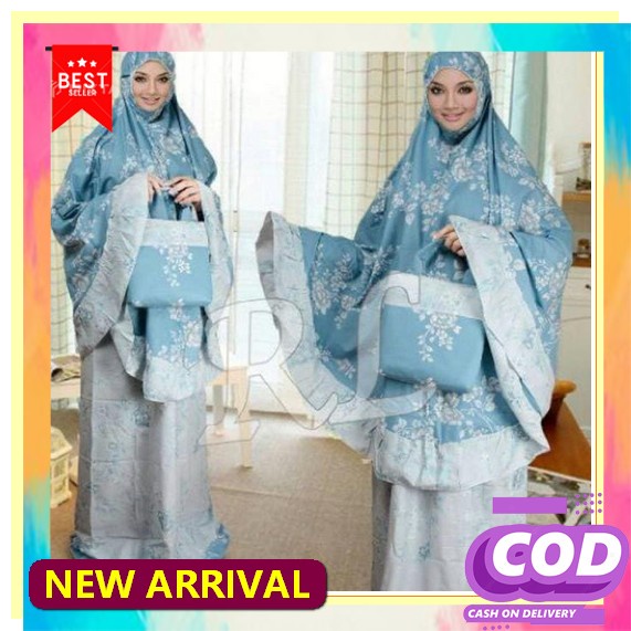 Mukena Traveling Tileu Khadijah Diskon Mukena Traveling Tileu Khadijah Model Tile Dot Mukena Dewasa 