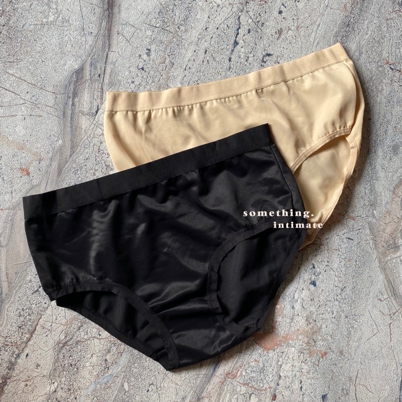 50RB ISI 4 CRAZY SALE Mix Brand Sisa Export Basic Black or Nude Panty Brief / Underwear Panties Cela