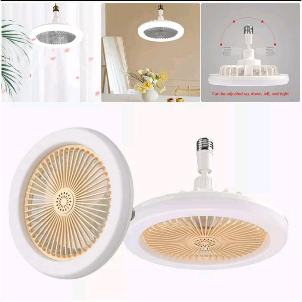 Barangunik2021 -Aromatherapy Fan Lamp Light / Lampu Kipas Aroma Terapi E27 Multifungsi