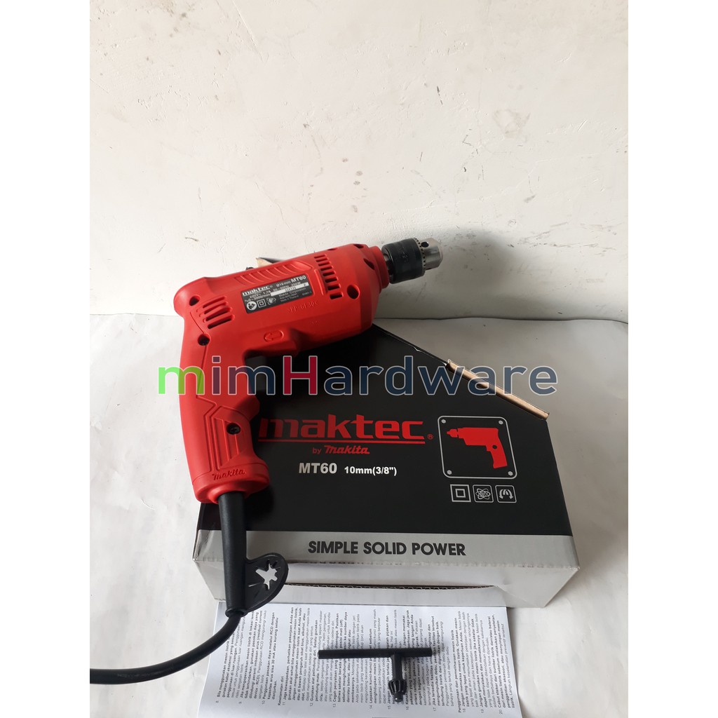 Mesin Bor Tangan Listrik Maktec MT 60