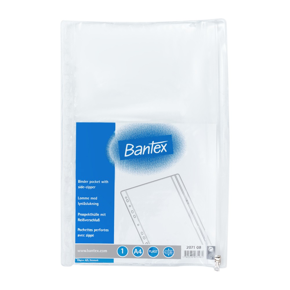 

Bantex Zipper Pocket A4 2071 08