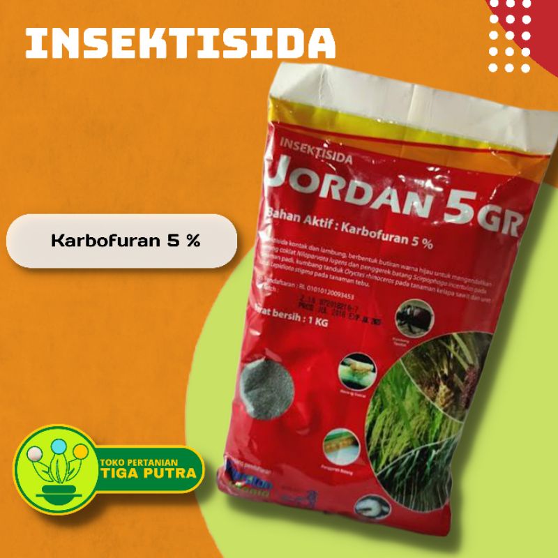 Insektisida Jordan 5 GR kemasan 1 Kg