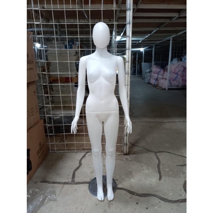 Ready Murah Manekin Patung Baju Wanita Perempuan Full Body Plastik