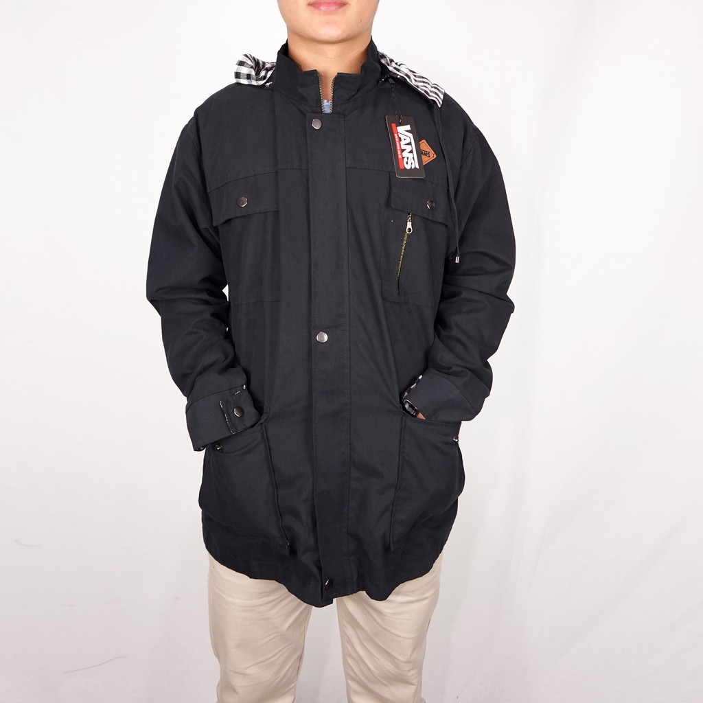 SPANKYSTORE JAKET PARKA PRIA BIG SIZE UKURAN BESAR XXXL JUMBO ORIGINAL 100% PREMIUM