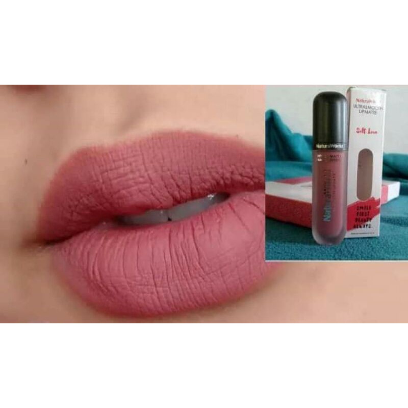 lipmatte sultan naturaworld warna soft love