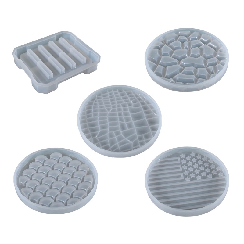 SIY  Round Shape Silicone Resin Mold Epoxy Resin Mold Suitable for Diy Resin Casting