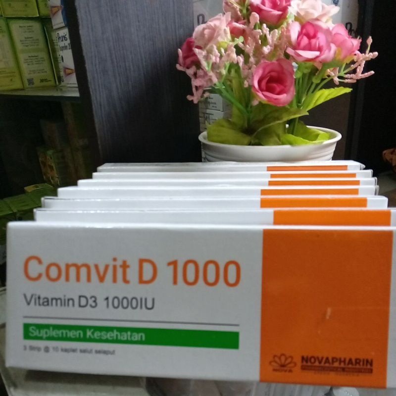 comvit D 1000, ( Fastfit D1000) Vitamin D3 1000IU