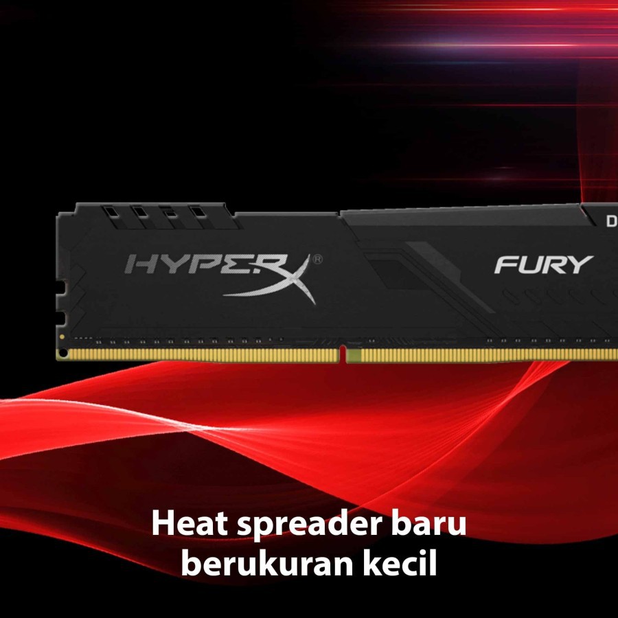 Kingston HyperX Fury Black 16GB DDR4 2666MHz 8GBx2