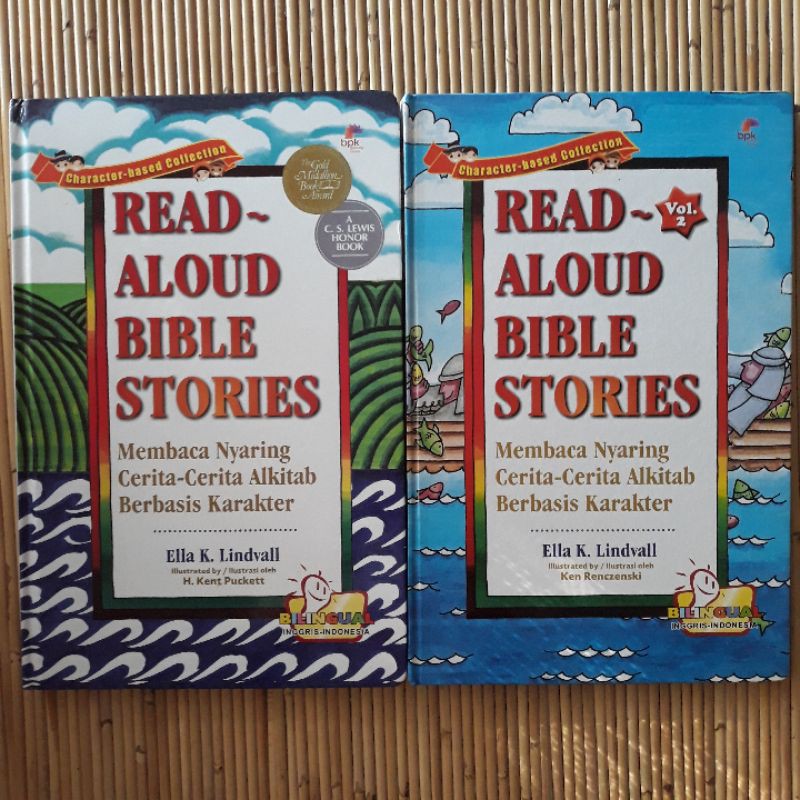 CS Lewis Honor Book Read Aloud  Hardcover Bible Stories 1 2 Baca Nyaring Cerita Alkitab Berbasis Kar