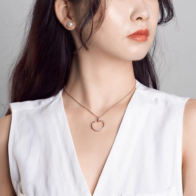 Kalung Titanium Paku Cartier Trending Fashion Vintage Premium