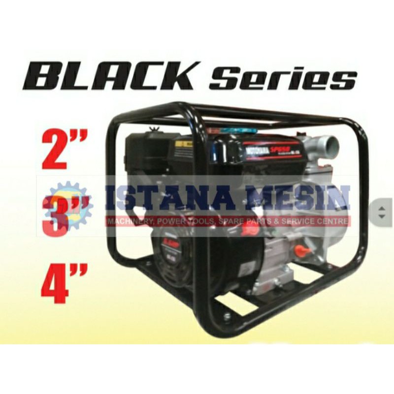 MESIN POMPA AIR 4INCI POMPA ALKON 4INCH MOTOYAMA SPG100 BLACK