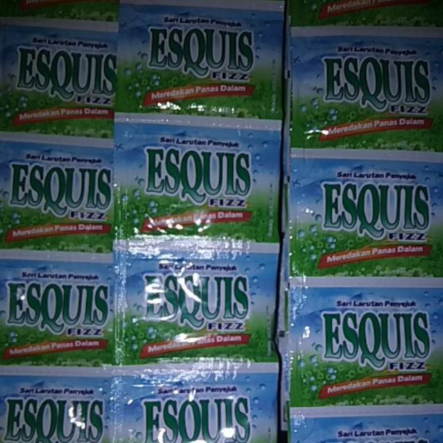 Esquis fizz. Pereda panas dalam 12sachet