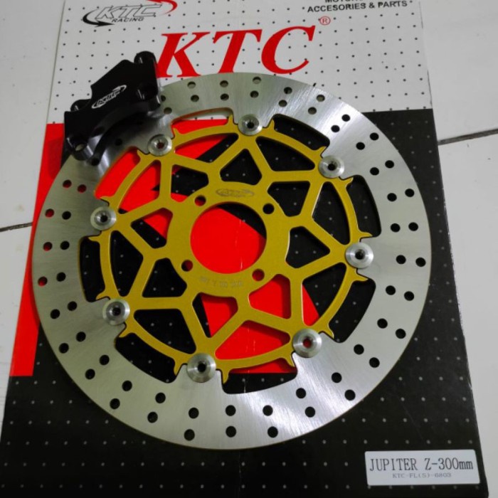 Disc Brake Piringan Cakram Ktc Jupiter Z Burhan Vega F1Zr 300 Mm Gold