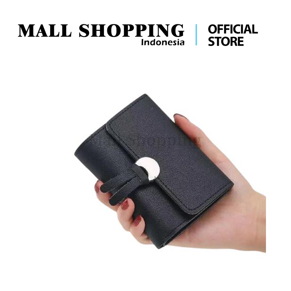 (COD) Dompet Lipat Mini Wanita Korean Fashion Wallet MALLSHOPPING