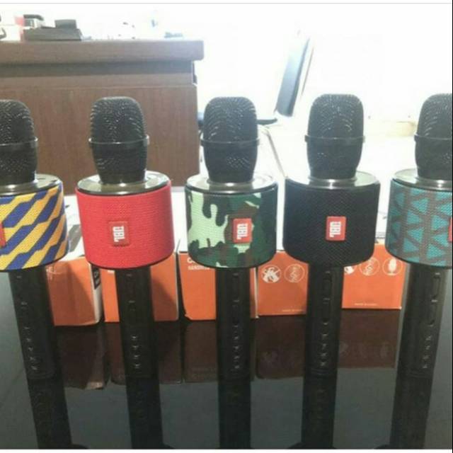 MIC KARAOKE JBL V8 RECHARGABLE