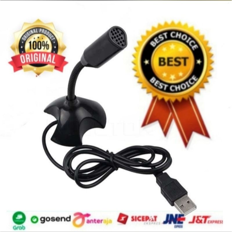 Microphone Laptop komputer USB Mic podcast smule