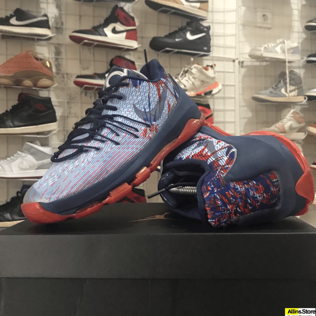 SEPATU NIKE KD 8 USA - 4TH OF JULY (800259-446)