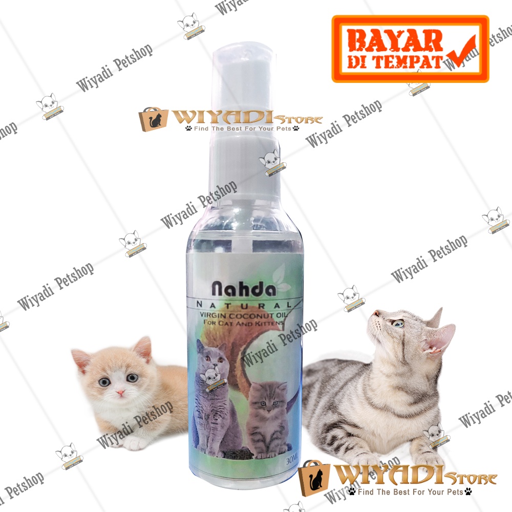 Virgin Coconut Oil VCO 60ml Minya Kelapa Untuk Koreng Scabies Jamur Hewan Kucing Anjing Musang