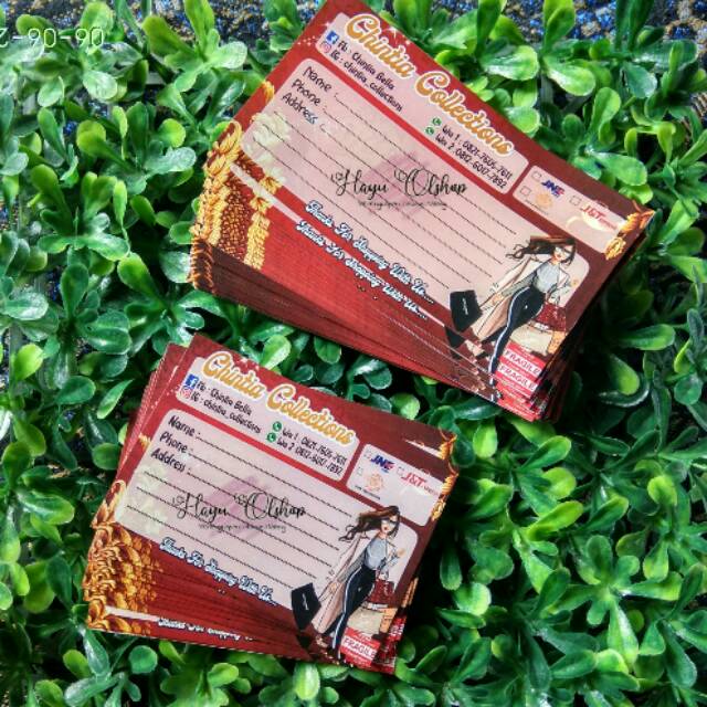 

stiker pengiriman custom /stiker olshop custom ( perlengkapan olshop)