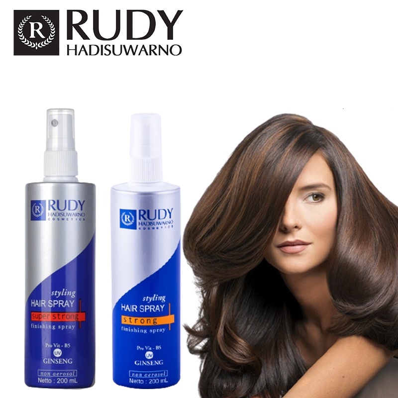 ❤artemis.shop❤ Rudy Hadisuwarno Styling Hair Spray rambut Non Aerosol Strong / Super Strong 200ml