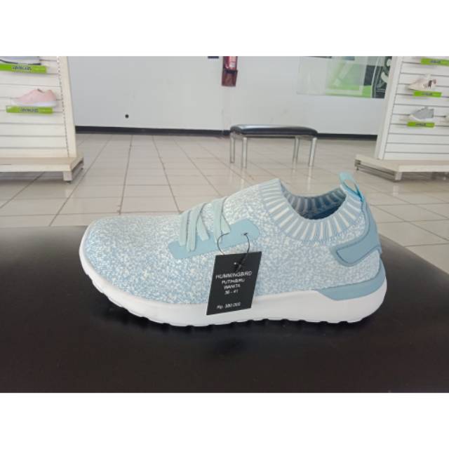 Sepatu tomkins wanita hummingbird putih/biru