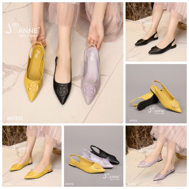 RESTOCK!! JOANNE Slingback Flat Shoes JN1312 [ORIGINAL BRAND]