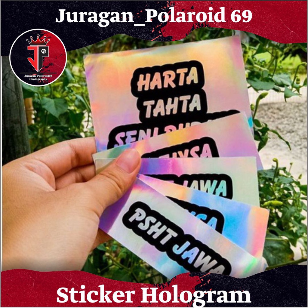 

STICKER HOLOGRAM PREMIUM (MINIMAL ORDER 15 PCS)