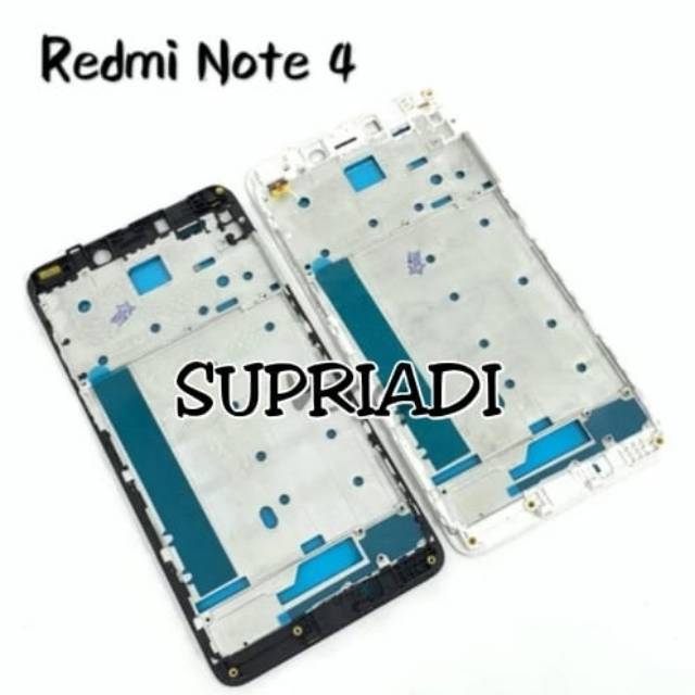 FRAME LCD TULANG TENGAH XIAOMI REDMI NOTE 4 BAZEL TULANG KERANGKA HP TATAKAN LCD XIAOMI REDMI NOTE 4