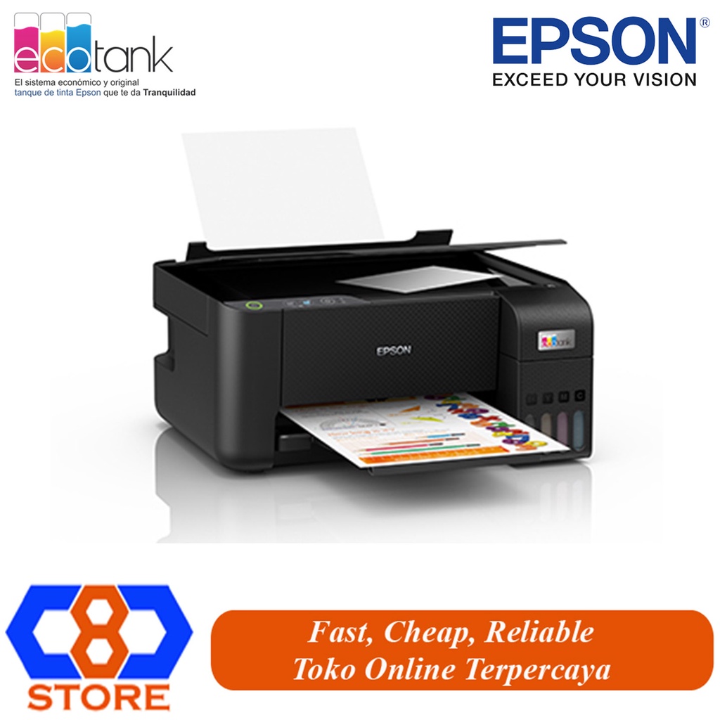 PRINTER EPSON L3210 (PENGGANTI L3110) SCAN COPY GARANSI RESMI EPSON