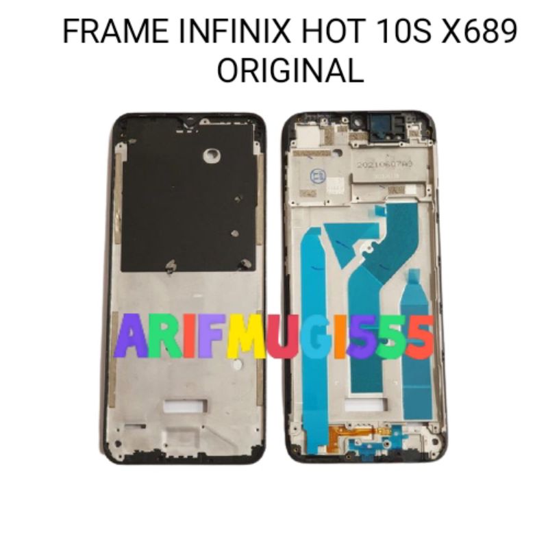 Frame Tulang Tengah Lcd Infinix Hot 10S X689 Original