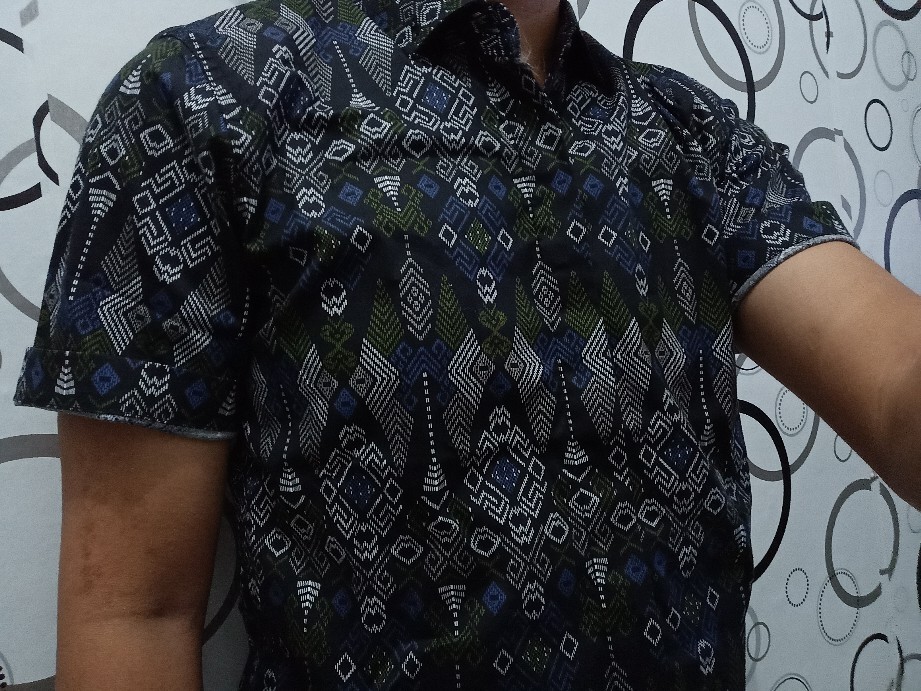 Kemeja Lengan Panjang Batik Songket