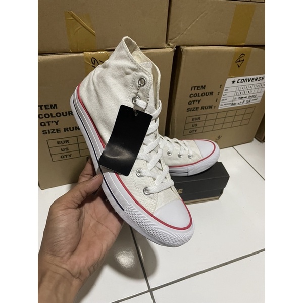 SEPATU CONVERS OFFWHITE TINGGI IMPOR MURAH