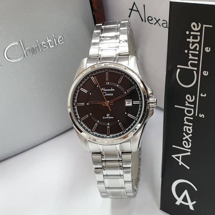ORIGINAL Jam Tangan Wanita Alexandre Christie AC 8502 / AC8502 Garansi 1 Tahun