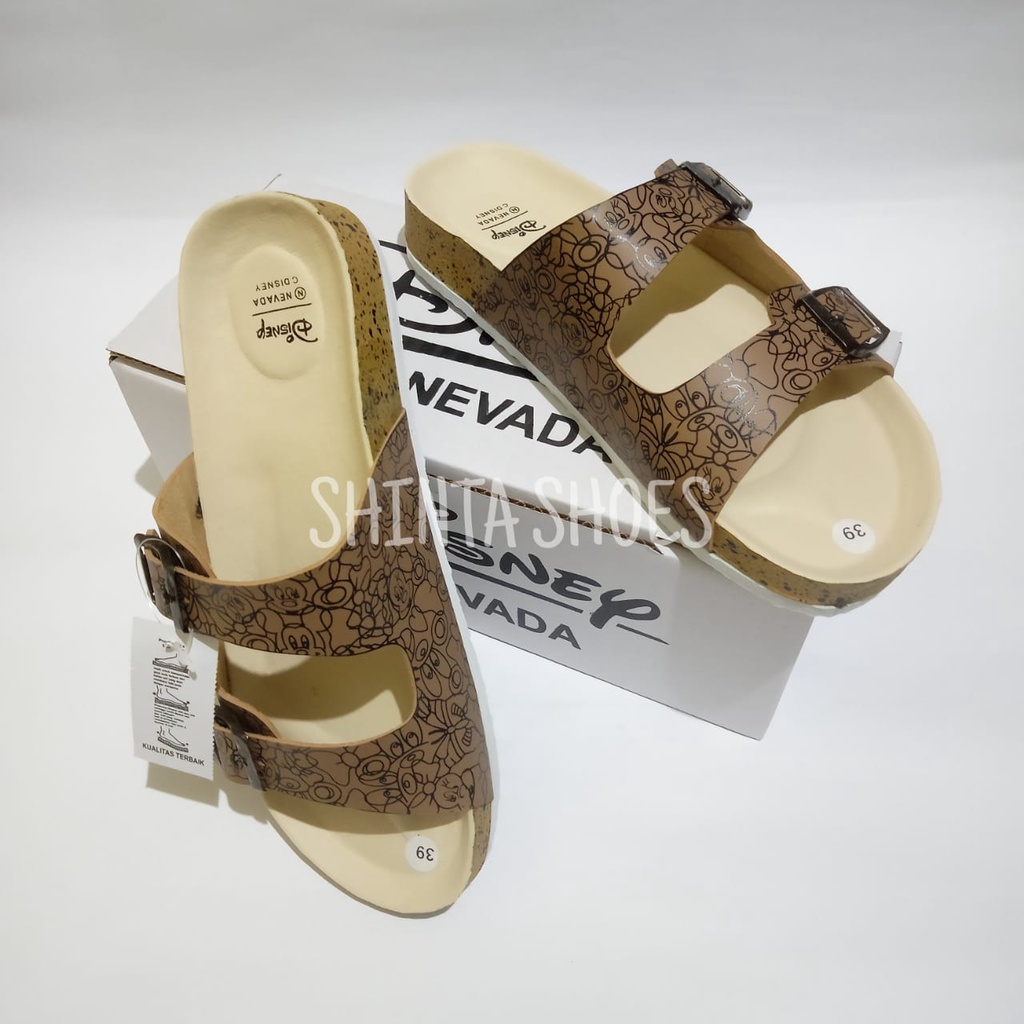 SANDAL WANITA NEVADA DISNEY MOTIF MICKEY MOUSE
