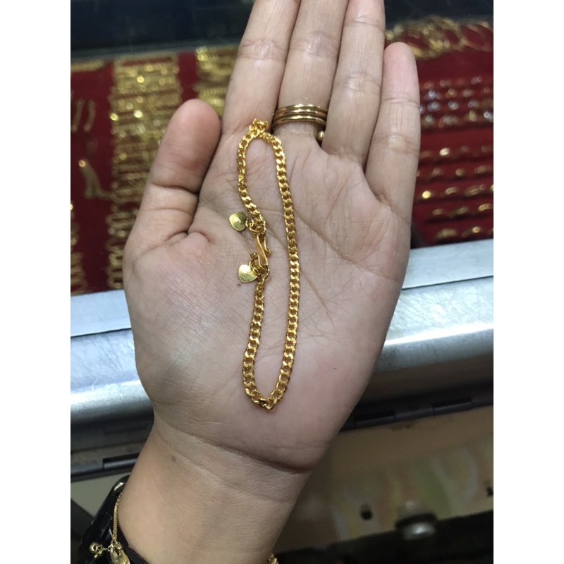 gelang emas muda(kdr-+15%) (3gram)