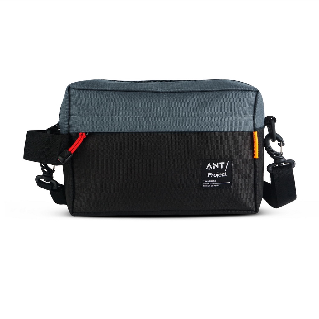 ANT PROJECT - Clutch Bag ANT 302 GREY Kombinasi