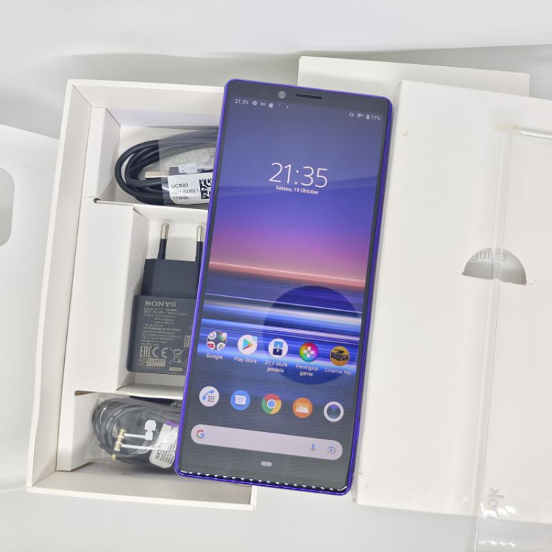 Sony Xperia 1 Global Fullset Lengkap 6/64GB