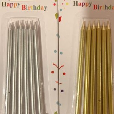 Premium Mini Chiffon Cake - Tall Candle