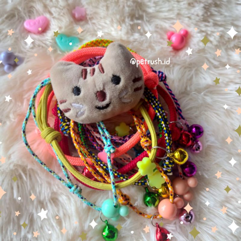 KALUNG KUCING LUCU, UNIK DAN MURAH / BERBAGAI WARNA