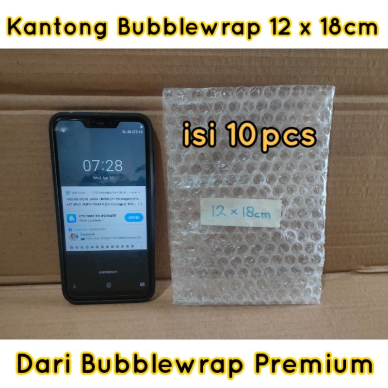 

Kantong Bubble Wrap 12 x 18cm Bubblewrap Bag