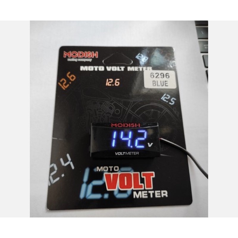 voltmeter aki - pengukur aki modish universal motor | Shopee Indonesia