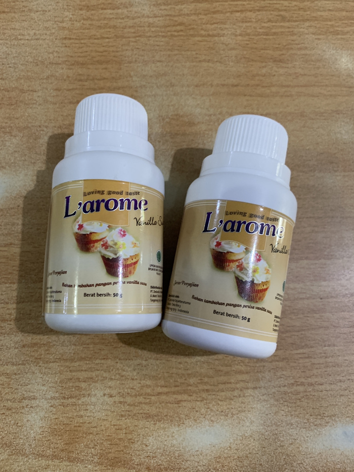 

Larome vanilla milk powder 50 gr / vanilla bubuk vanili
