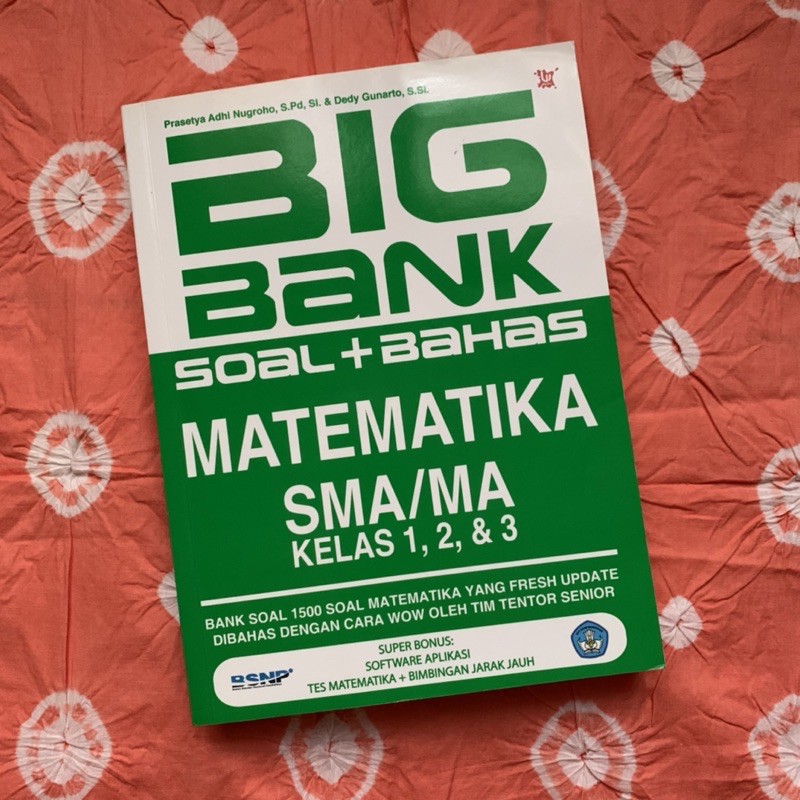 Buku Kumpulan Soal SMA Big Bank Matematika