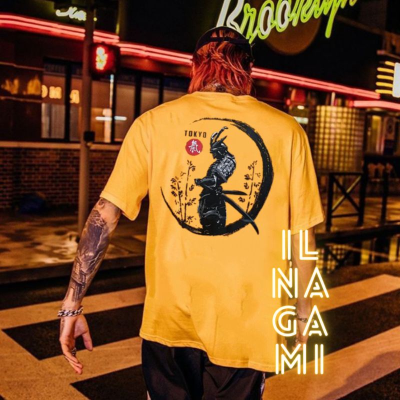 Baju kaos pria/baju kaos distro/baju kaos samurai/kaos japan/topeng ipman