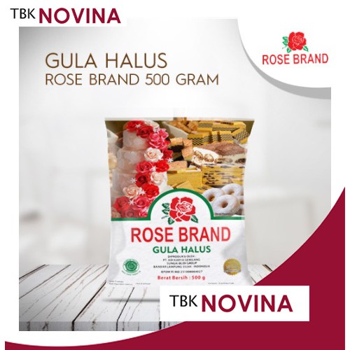 

Gula Halus Rose Brand 500 Gram
