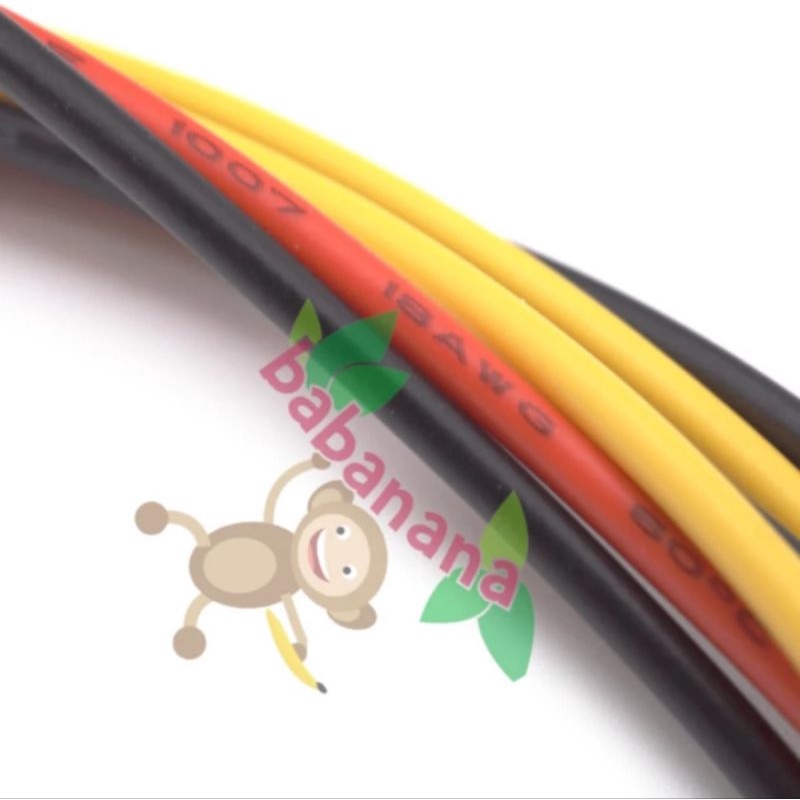 Kabel Molex Female to Dual Sata Siku Power Splitter HDD Cable Cabang