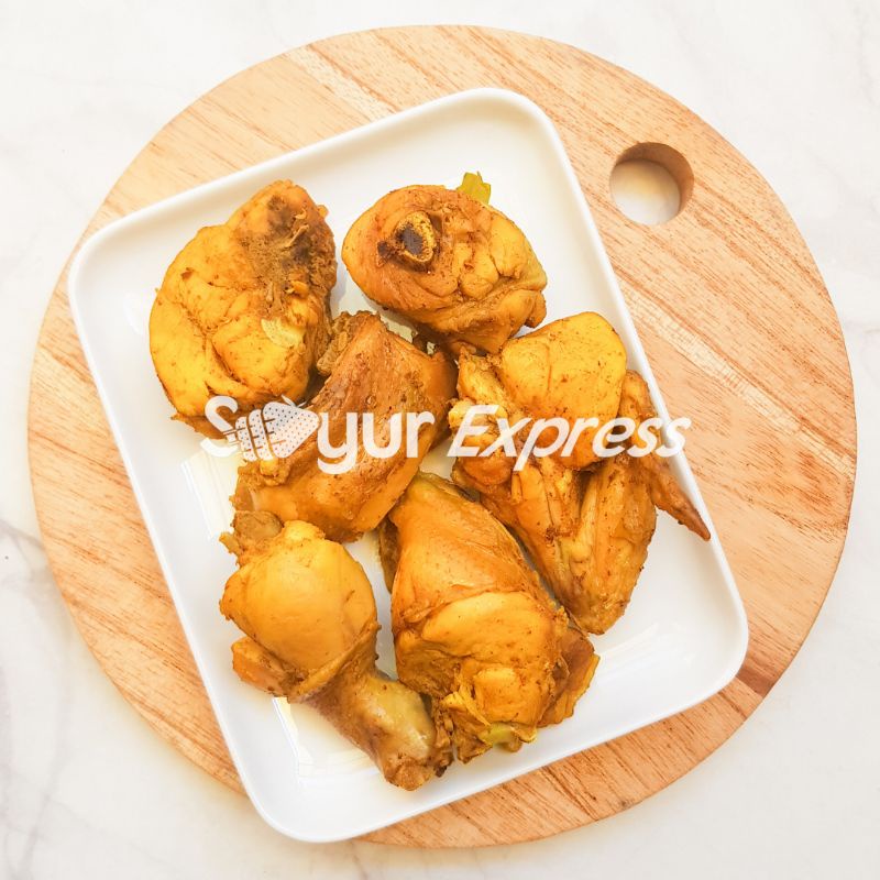 

KIRIM INSTAN LAUKE Ayam Bumbu Kuning / Ayam Ungkep Siap Goreng